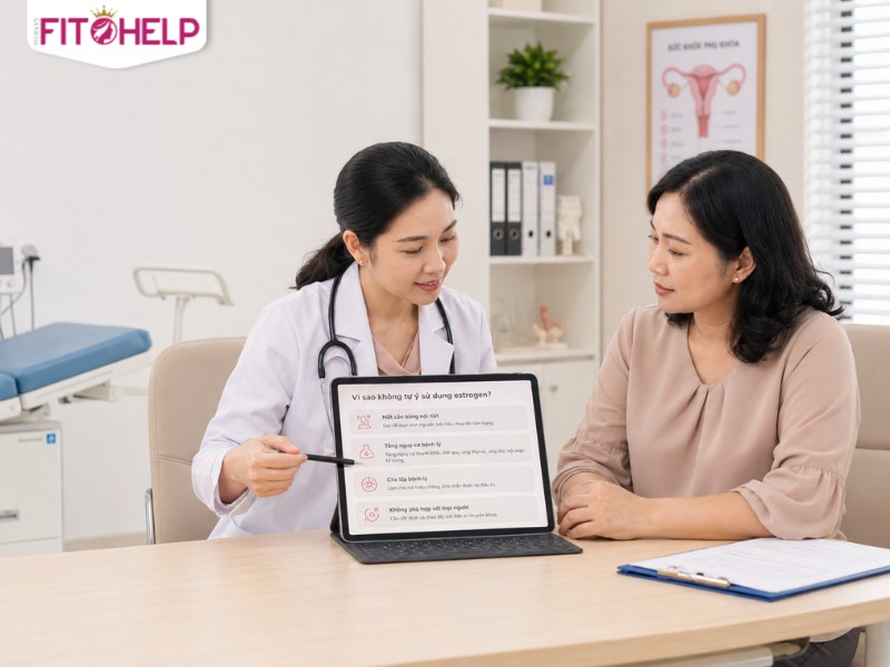 Bổ sung estrogen có tốt không? Lợi ích, rủi ro và ai nên cân nhắc Không nên tự ý sử dụng hormone estrogen, khi chưa rõ tình trạng cơ thể chị em