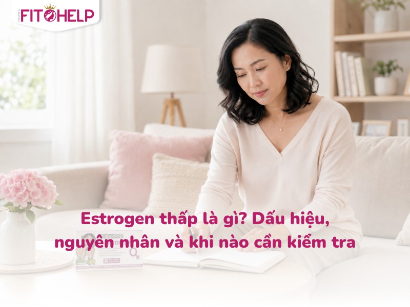 Estrogen thấp là gì? Dấu hiệu, nguyên nhân và khi nào cần kiểm tra